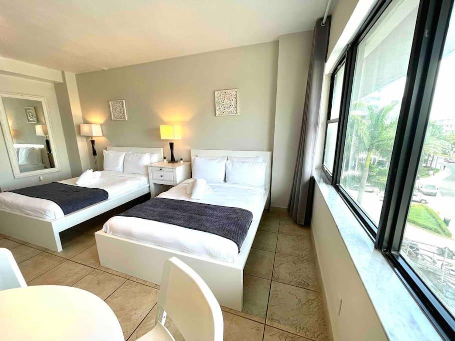 Charming Studio City View! Miami Beach Bagian luar foto